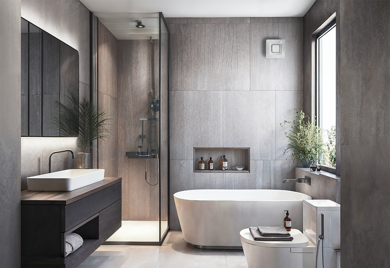 Thermex Silent One Ø100 mm, hvit