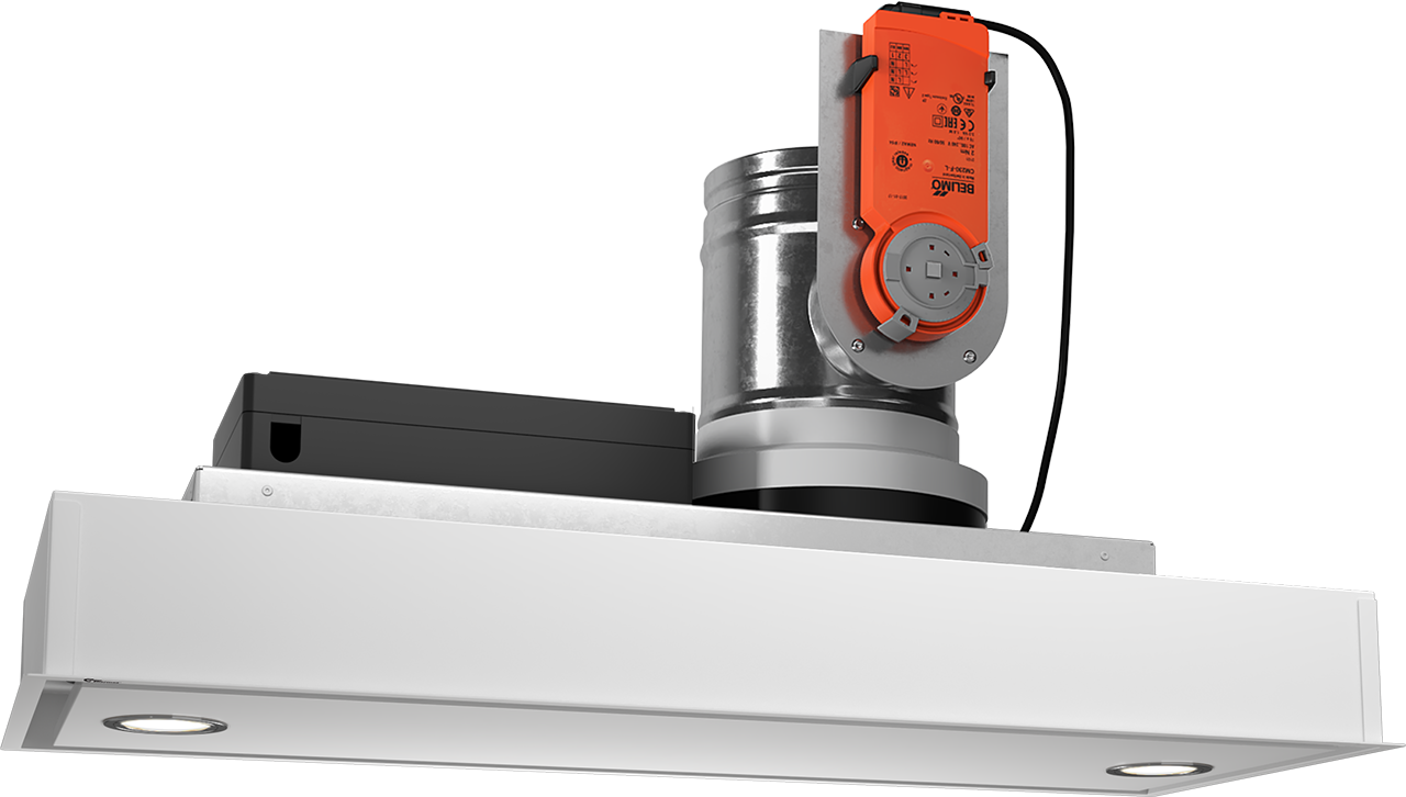 Central Metz Micro 750 mm hvit, leilighetstimer