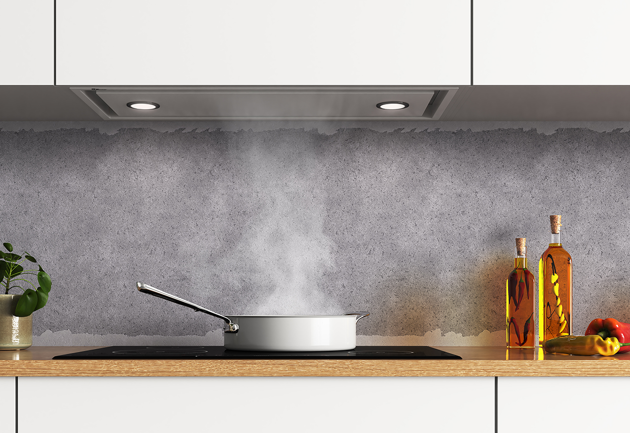 Design Line 8003 - 80 cm - build-in - white - Smarthome