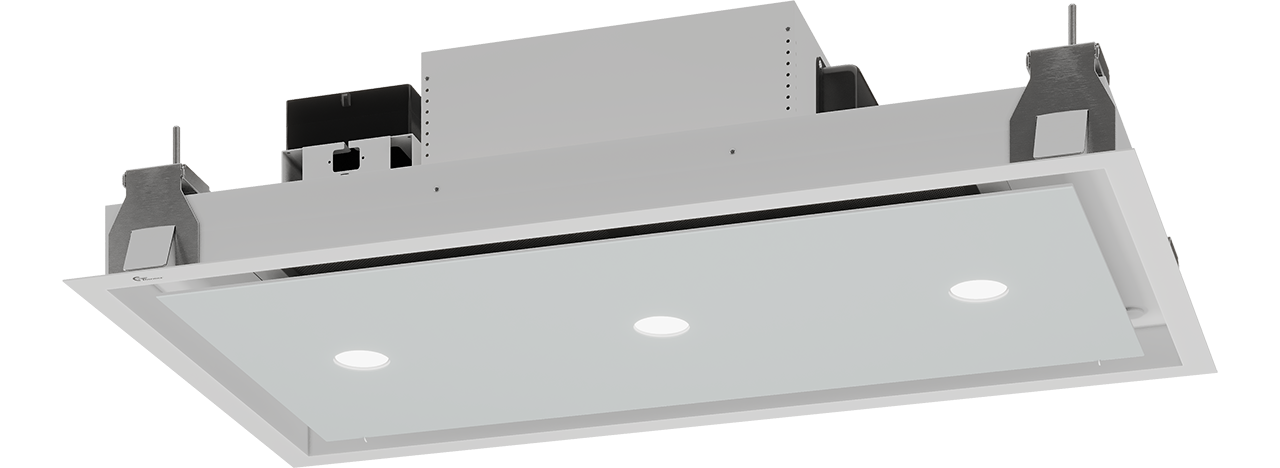 Passat Medio II - 90x50 cm - hvit m/motor Passat Medio II - 90x50 cm - hvit m/motor