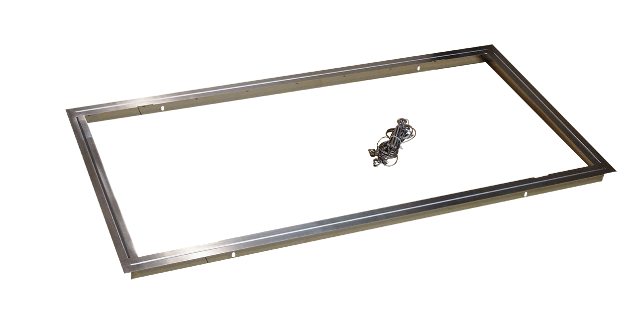 Trådopphengt innbyggingsramme 1200 mm, rustfri Trådopphengt innbyggingsramme 1200 mm, rustfri