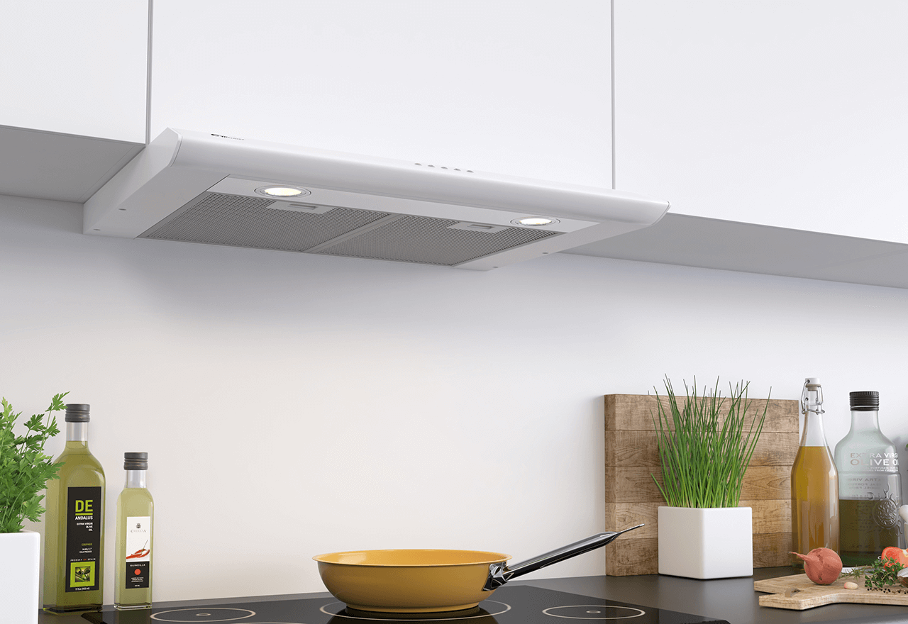 Super Silent 600 mm Hvit Med motor