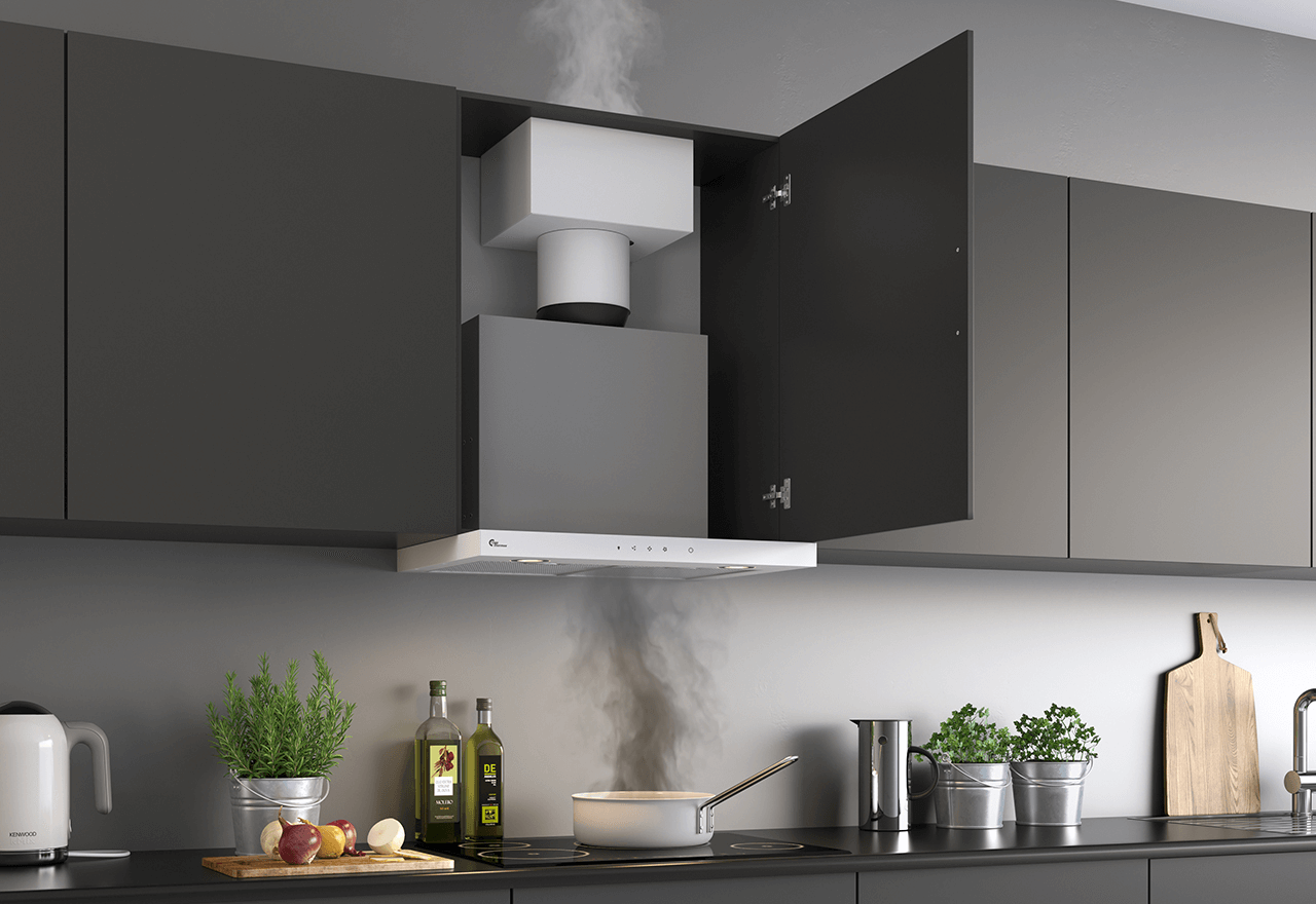 Super Silent GT 600 mm Hvit Med motor