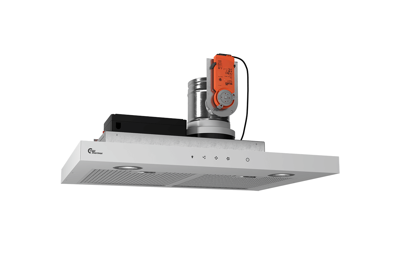 Super Silent GT 60 cm hvit u/m, Centralvent Villa Super Silent GT 60 cm hvit u/m, Centralvent Villa