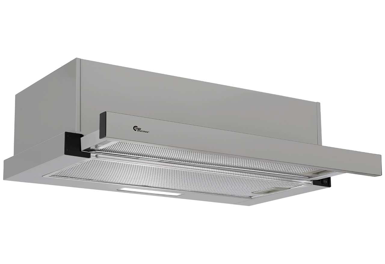 York IV 60 cm grå/rustfritt stål