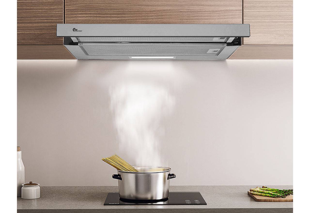 York IV 60 cm grå/rustfritt stål