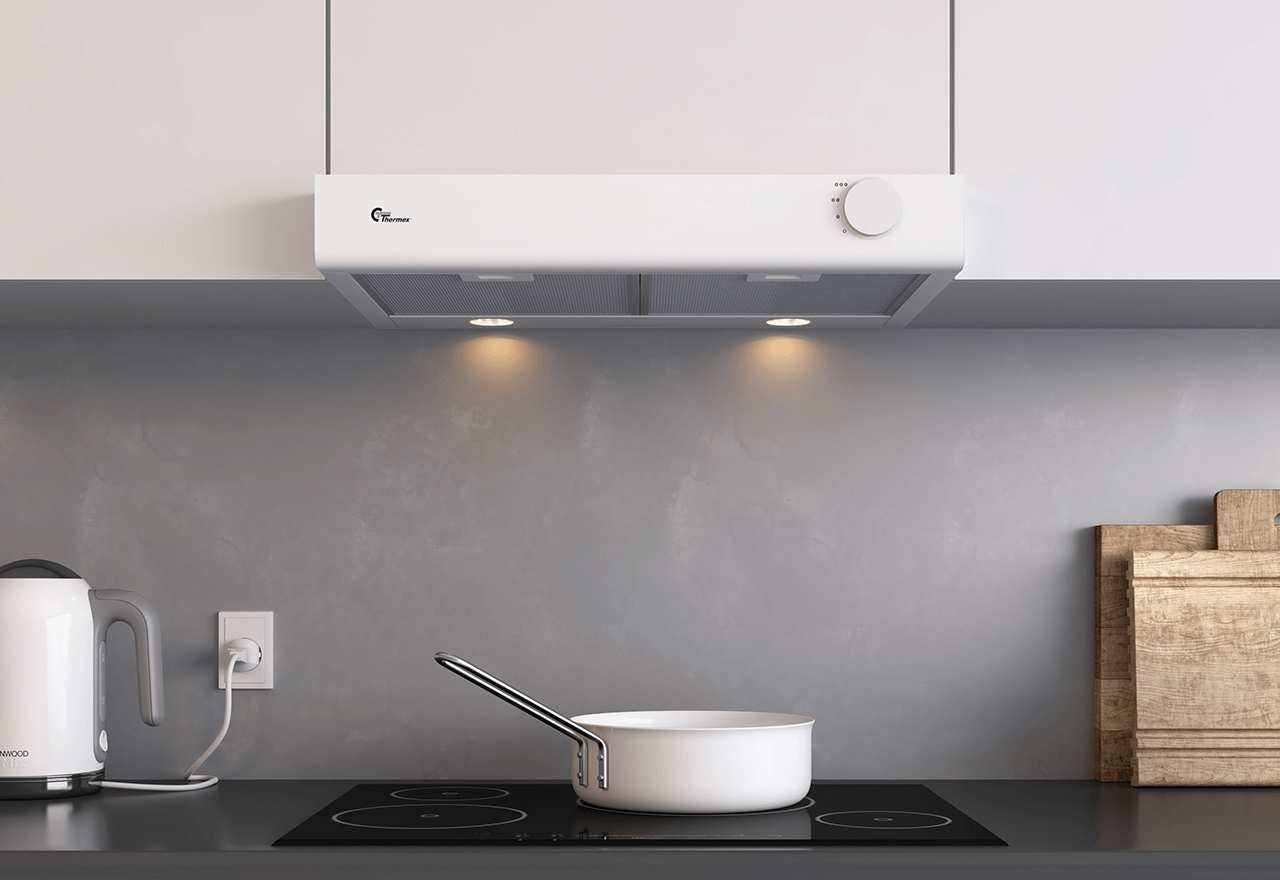 Manchester Smart 600 mm Hvit Med motor