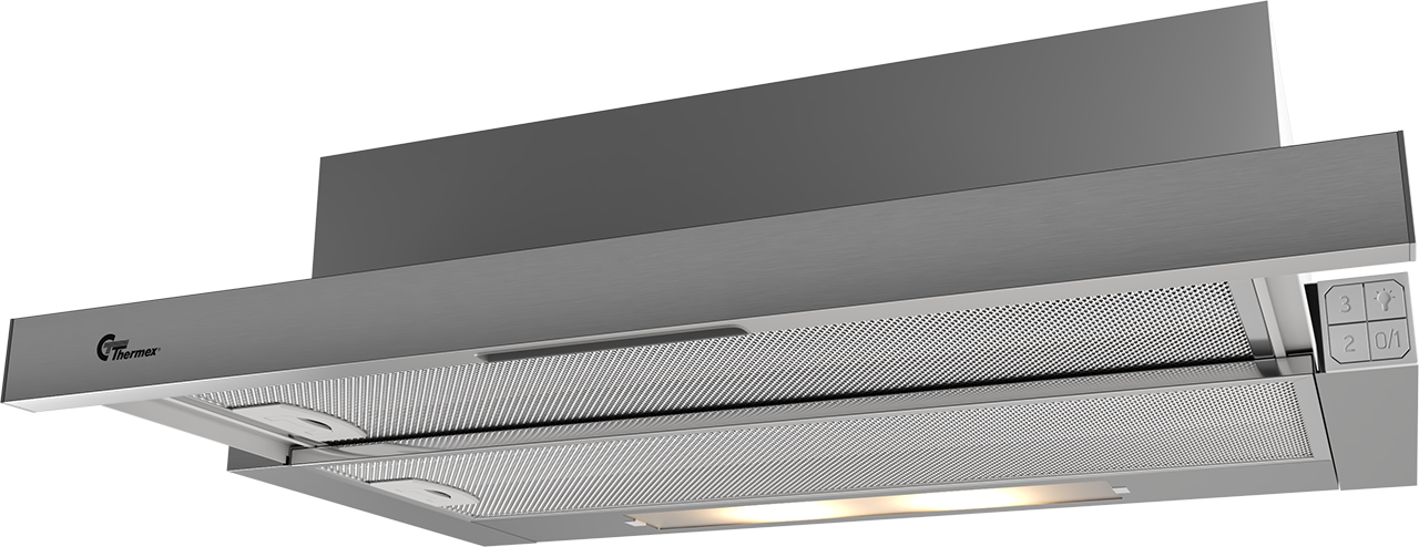 Colmar II 600 mm Grå/Rustfri Med motor