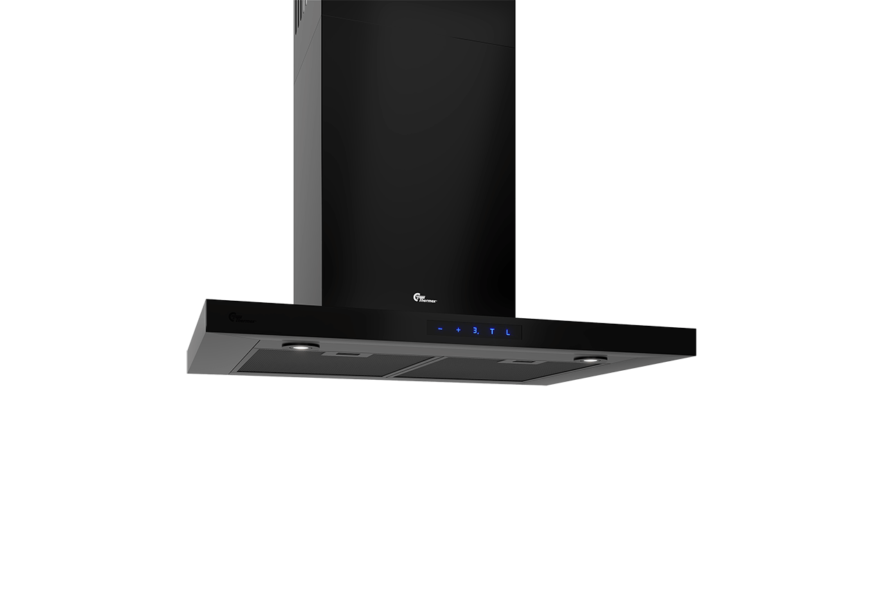 Harwich II vegg 700 mm Sort med motor