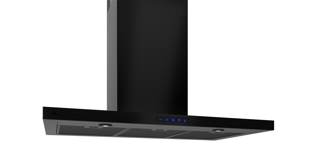 Design Line Central 8001 Timer - 90 cm - Black