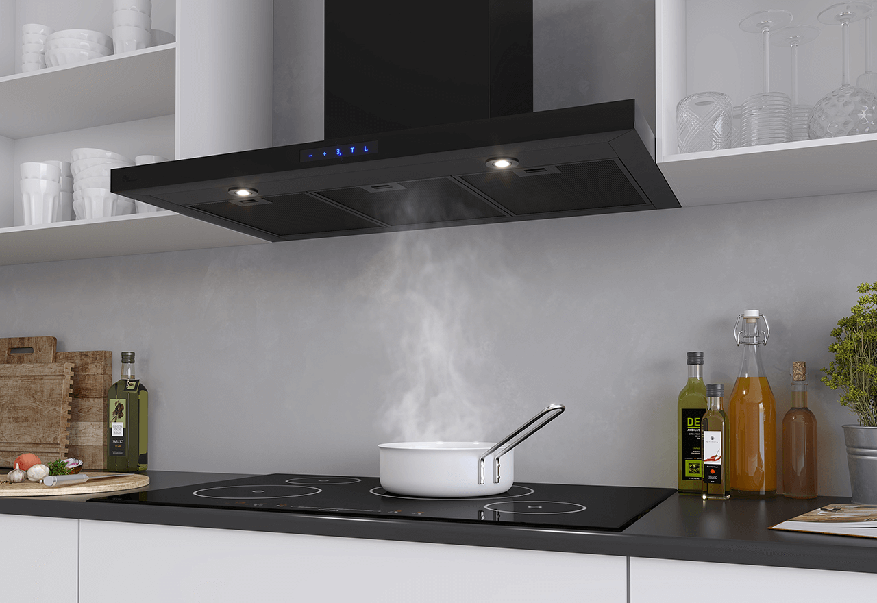 Sentral Harwich II vegg 90cm svart, villa Sentral Harwich II vegg 90cm svart, villa