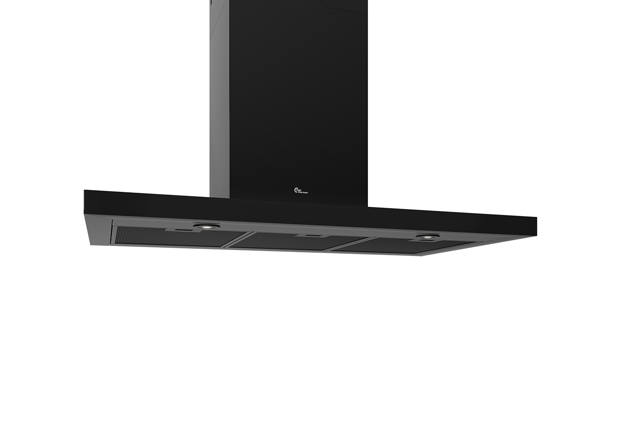 Design Line 8001 - 90 cm - vegg - svart - Smarthome