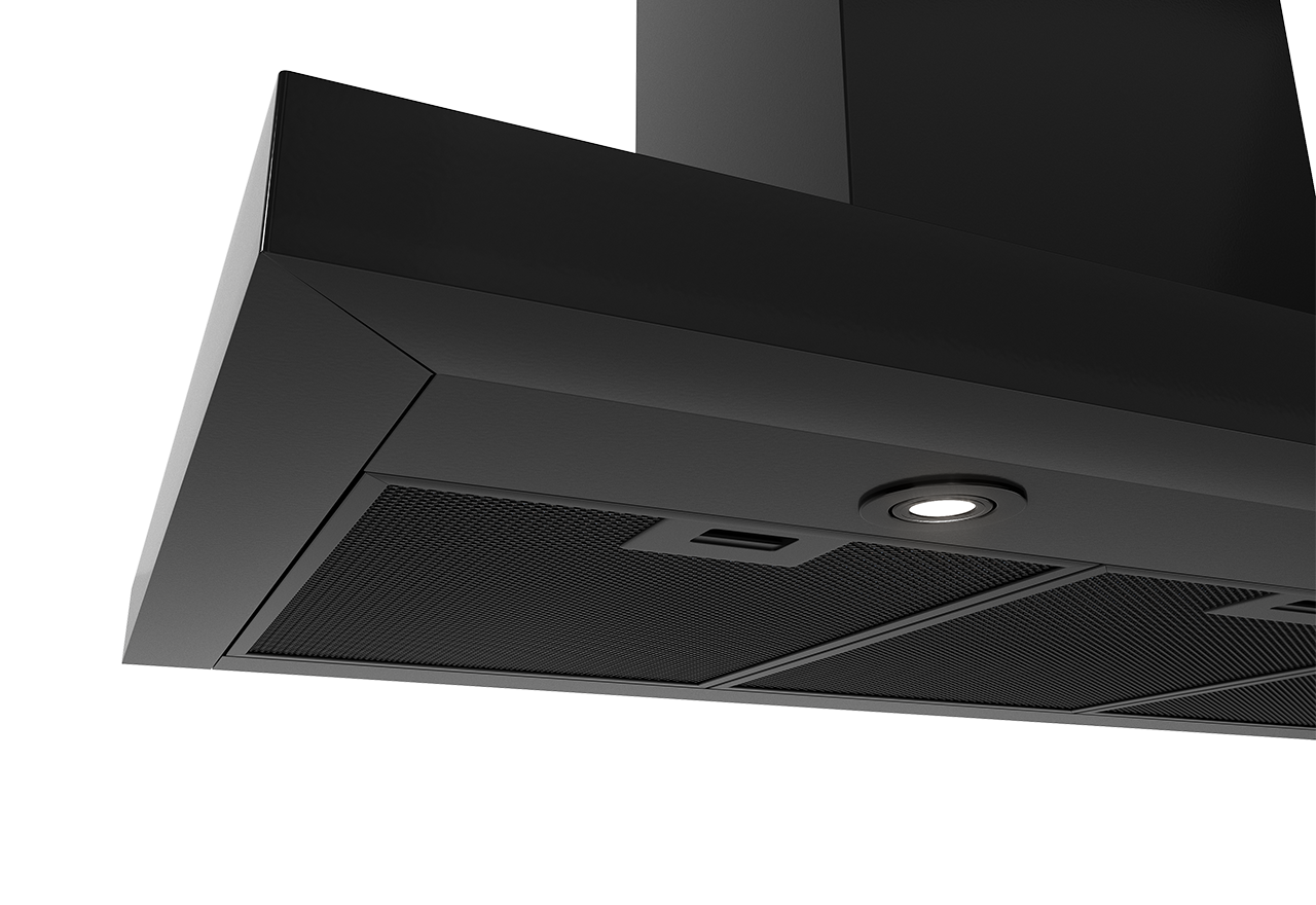 Design Line 8001 - 90 cm - vegg - svart - Smarthome