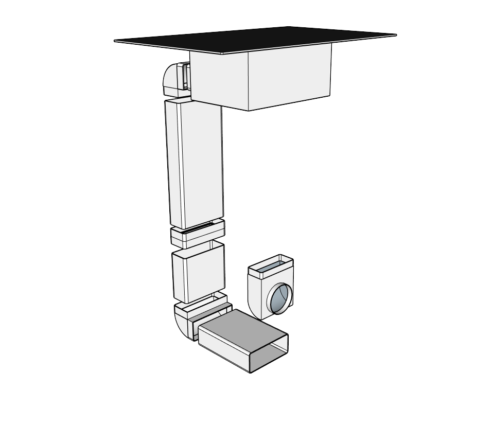 Downdraft Basic Kitset A