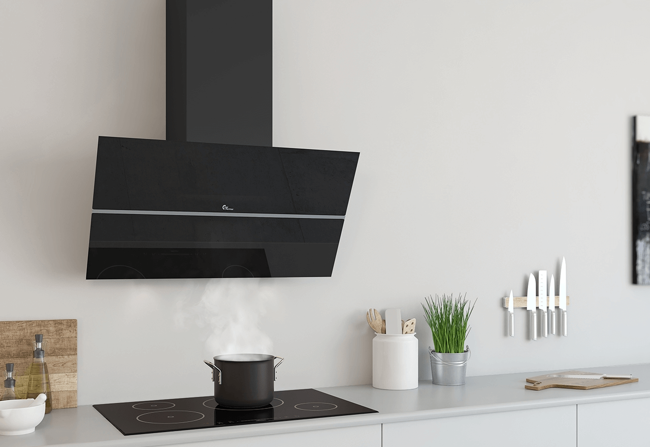 Central Mini Bordeaux 80 cm svart, villa