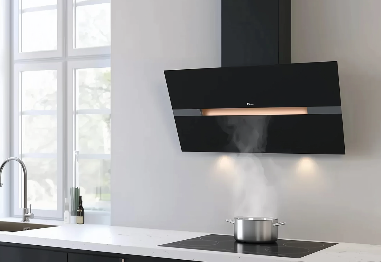 Design Line Central 8002 Villa - 80 cm - Black