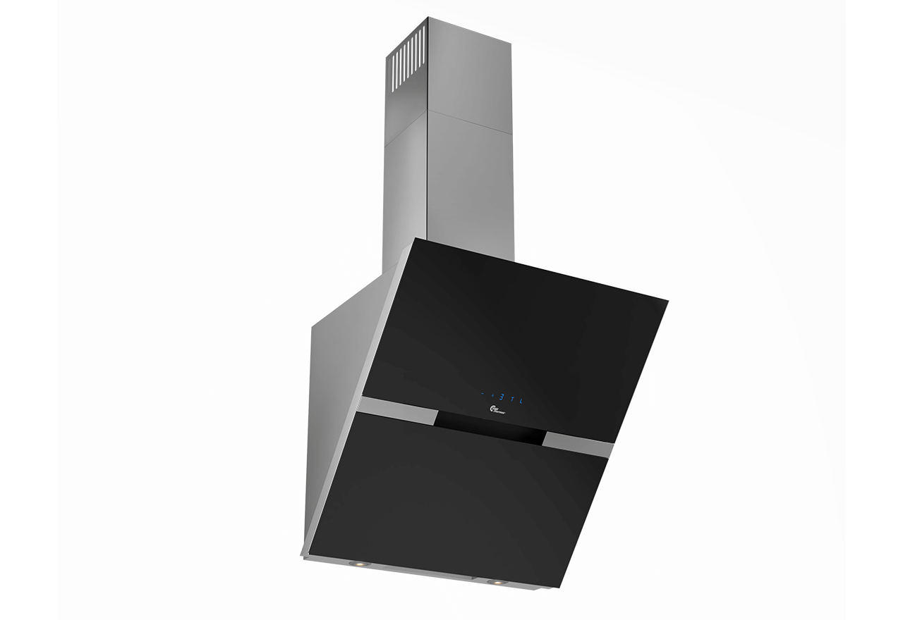 Preston II 600 mm Rustfri/Sort Med motor