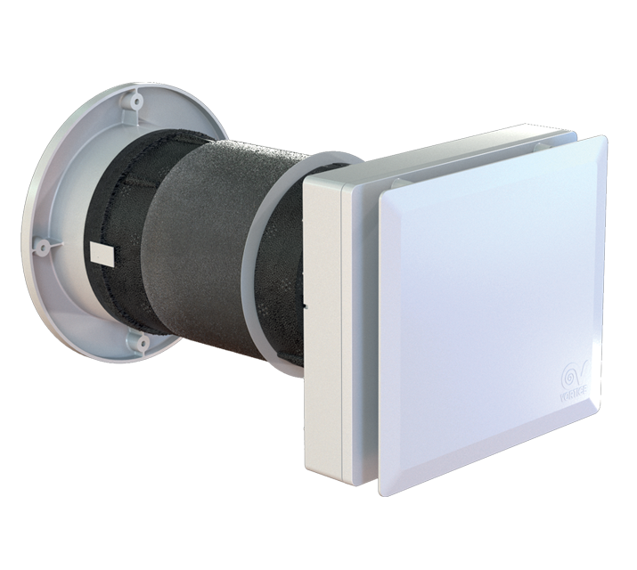 HRW Ø160 Multicom med fjernkontroll - Varmegjenvinning