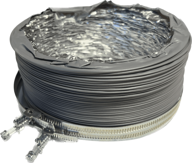 Slangesett Ø127 1,2 meter