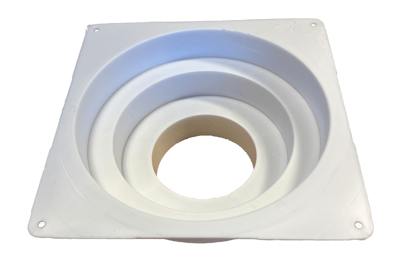 Universalflens for tele 100-125-160 mm