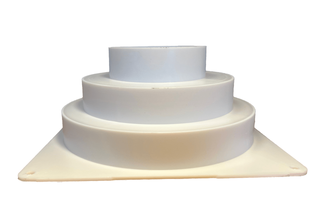 Universalflens for tele 100-125-160 mm