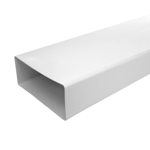 Flat kanal Mål 220x90 mm - L.: 1500 mm Flat kanal Mål 220x90 mm - L.: 1500 mm