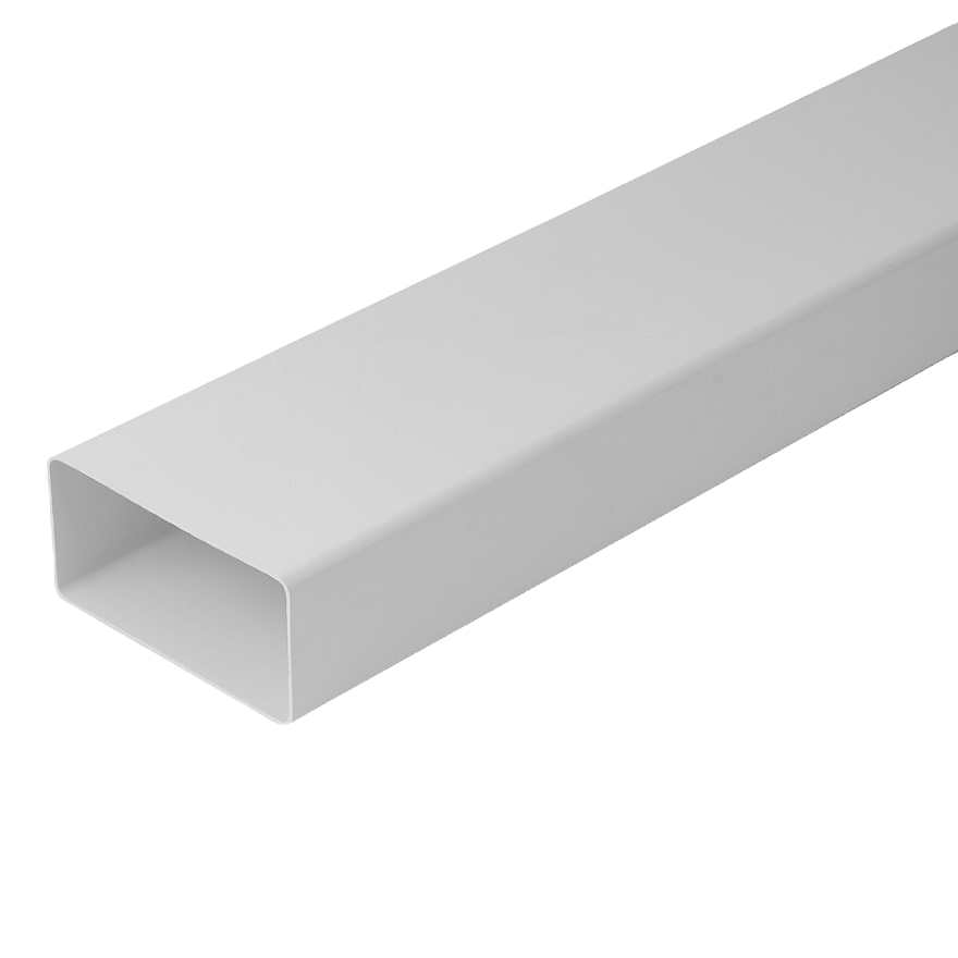 Flatkanal 220x55 mm - L:500 mm   Flatkanal 220x55 mm - L:500 mm