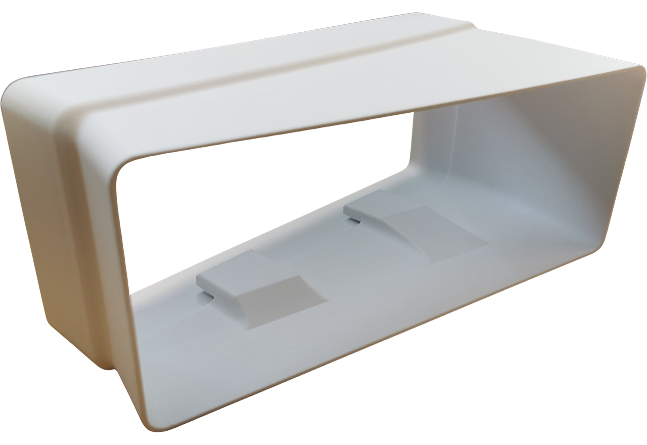 Bøying 15 grader - 220x90 mm