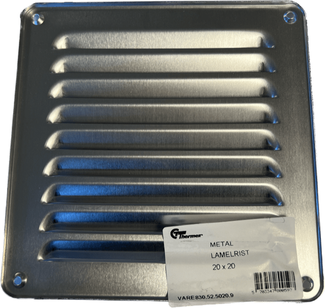 Metall spaltegitter 20x20 cm Metall spaltegitter 20x20 cm