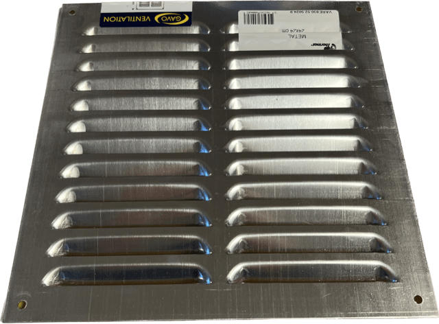 Metall spaltegitter 25x25 cm Metall spaltegitter 25x25 cm